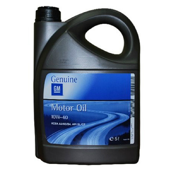 Моторное масло GM 10w40 полусинтетическое (5л)